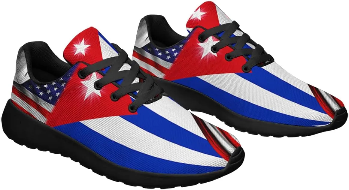 Sonzj-II Men Women Trainers Sports Running Shoes Causal Travel Walking Flat Shoe Lace-up Breathable Sneakers
