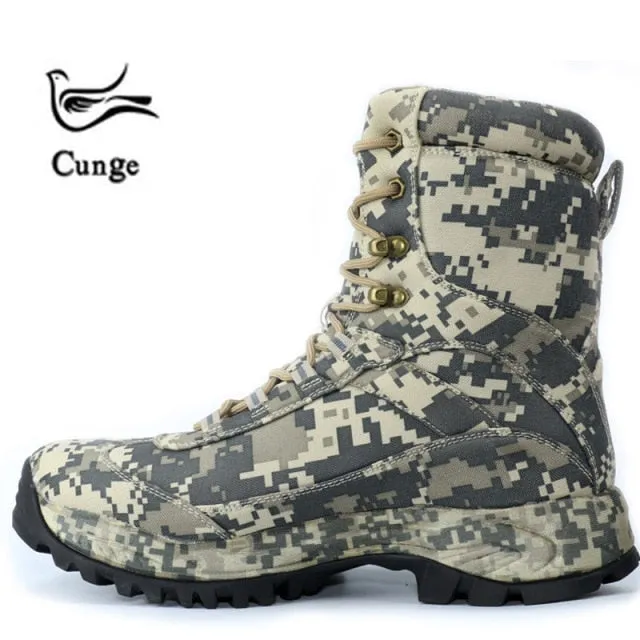 Tactical Sport Men's Shoes Camping Climbing boots Men Hiking boots