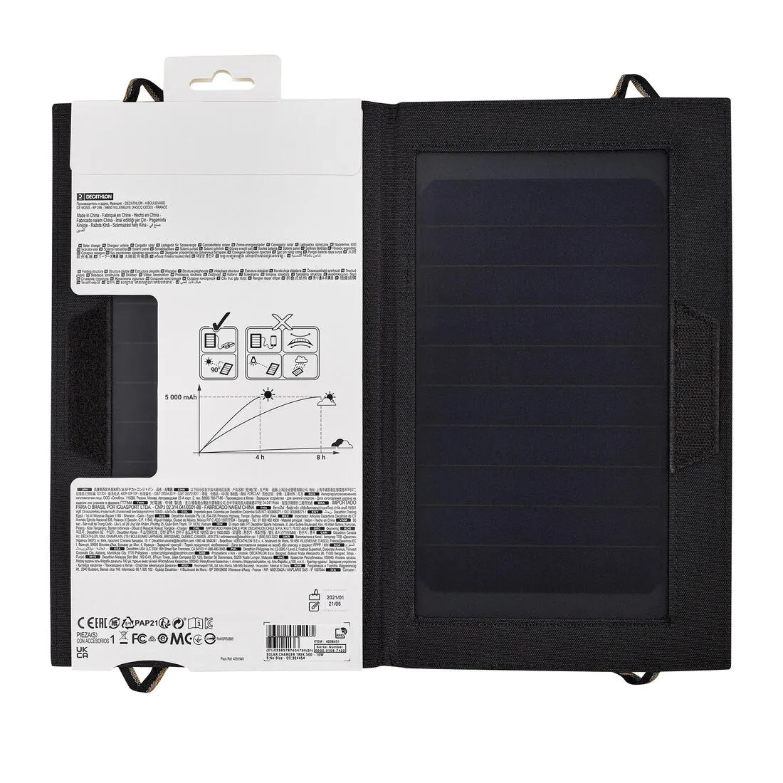 USB Solar Panel 10W - SLR500