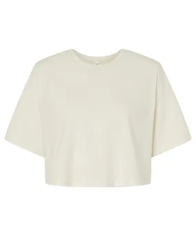 Vintage White - Women’s Jersey crop tee