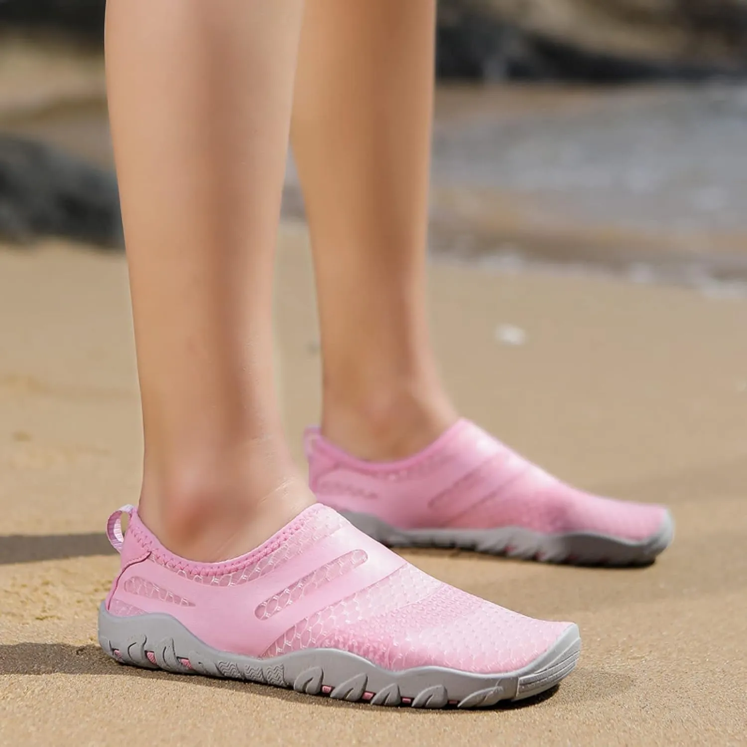 Water Shoes Barefoot Quick Dry Aqua for Women Men Beach Swim Pool Surf Yoga Hiking Kayaking Lightweight Non Slip Outdoor Sports